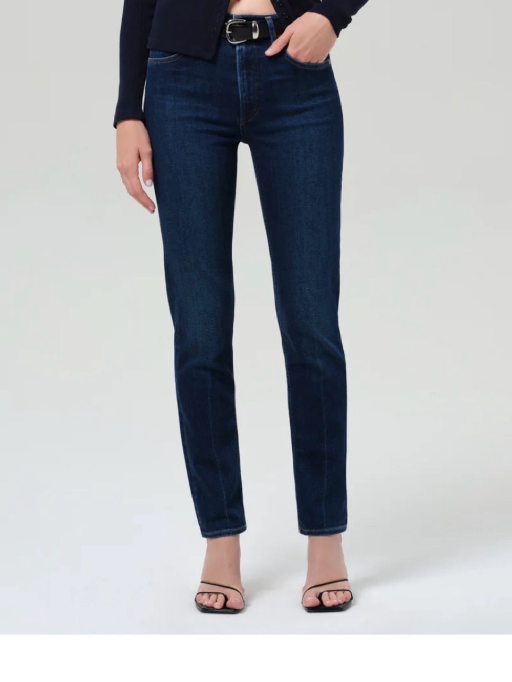 Citizens of Humanity Isola Skinny Jeans - Dark Blue, EUC